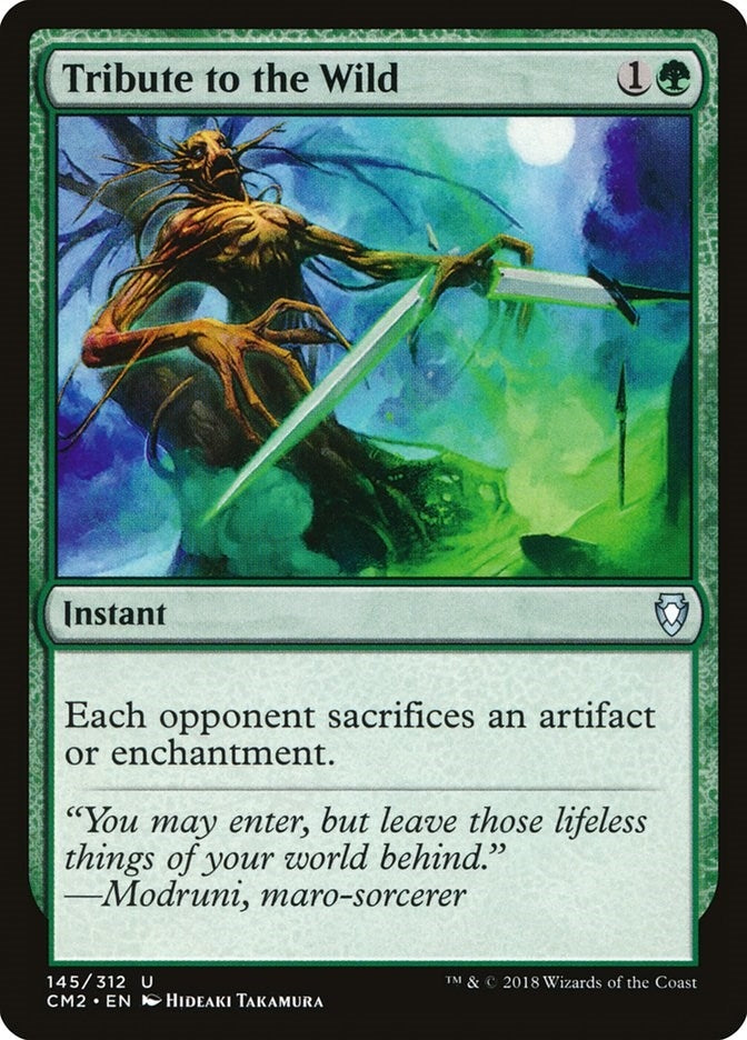 Image for Tribute to the Wild (145) (CM2) - Magic: The Gathering