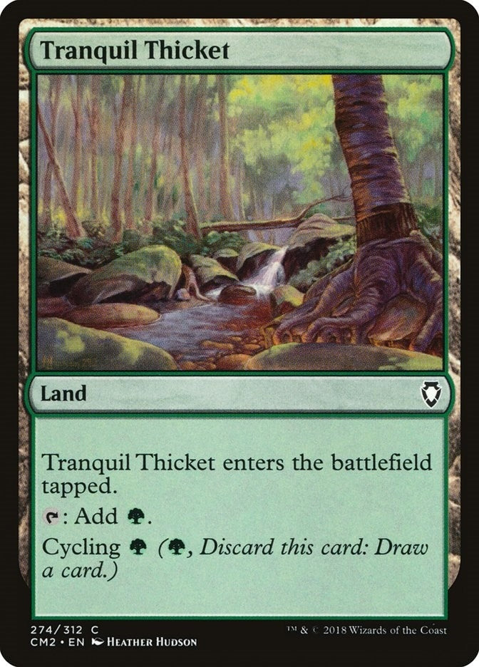 Image for Tranquil Thicket (274) (CM2) - Magic: The Gathering