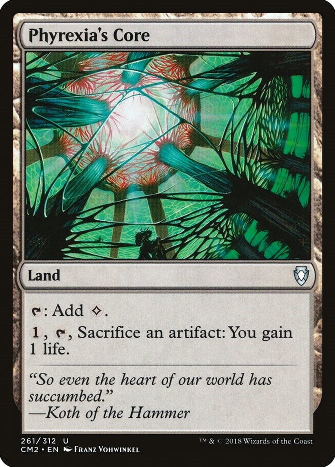 Image for Phyrexia's Core (261) (CM2) - Magic: The Gathering