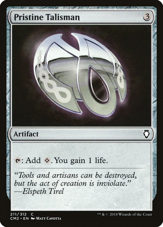 Image for Pristine Talisman (211) (CM2) - Magic: The Gathering