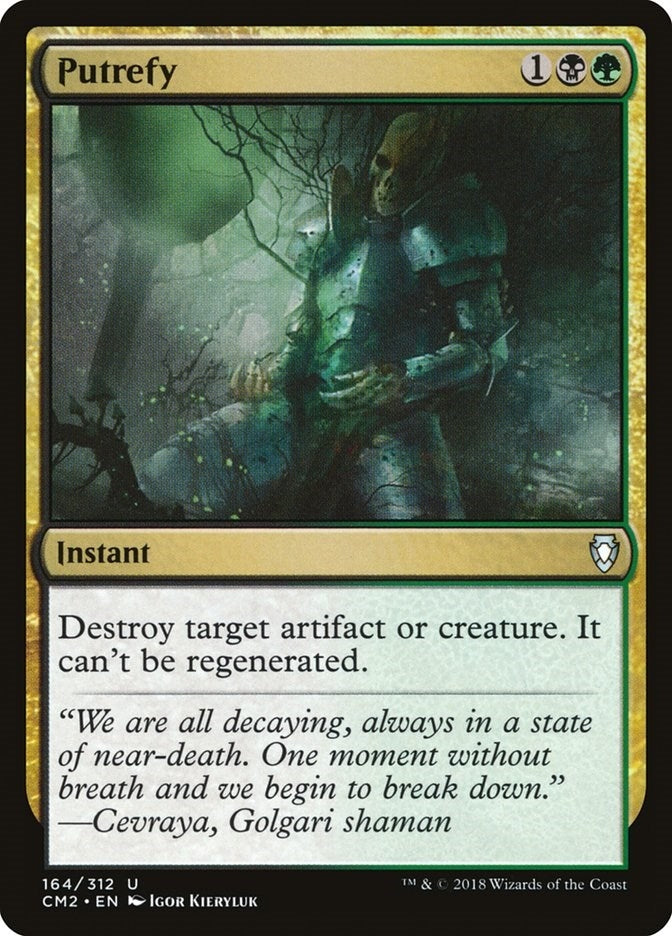 Image for Putrefy (164) (CM2) - Magic: The Gathering