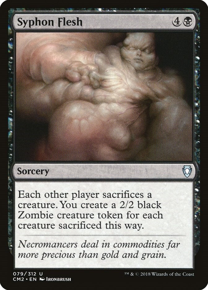 Image for Syphon Flesh (79) (CM2) - Magic: The Gathering