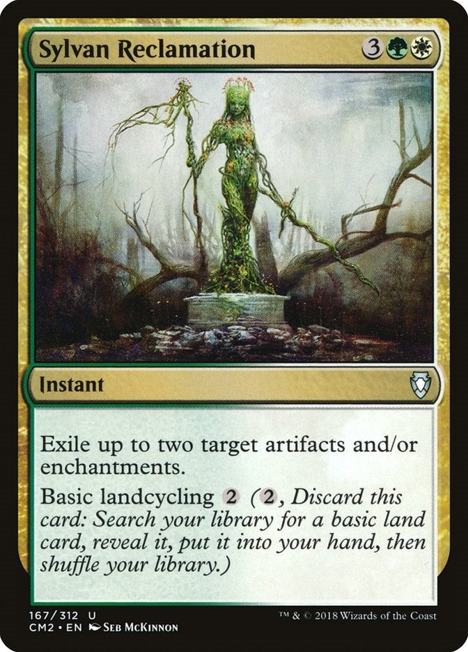 Image for Sylvan Reclamation (167) (CM2) - Magic: The Gathering