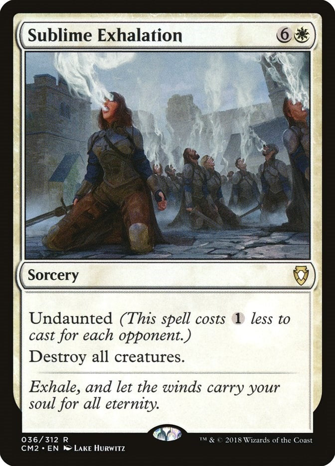 Image for Sublime Exhalation (36) (CM2) - Magic: The Gathering