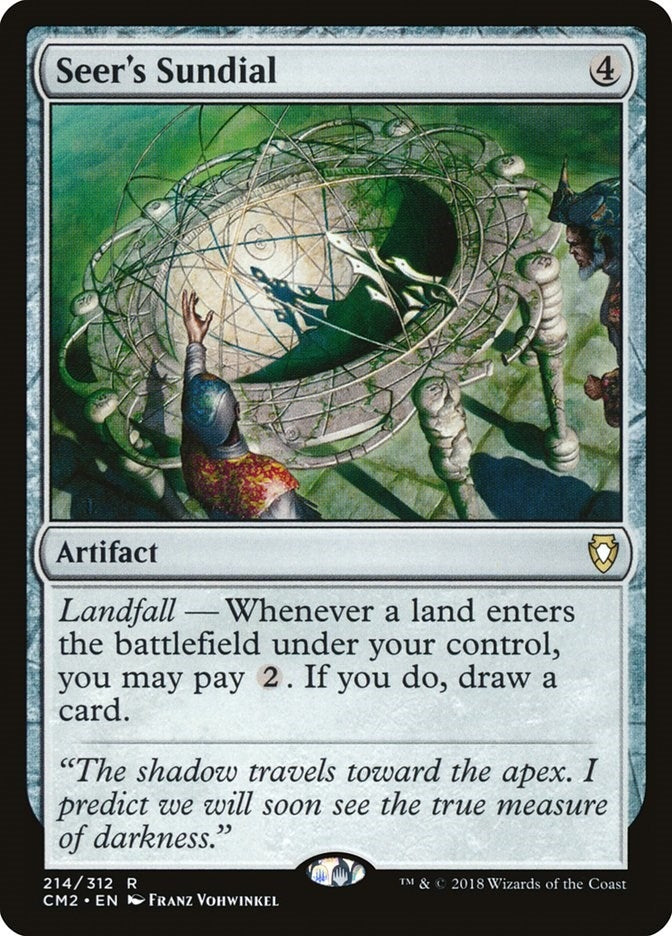 Image for Seer's Sundial (214) (CM2) - Magic: The Gathering