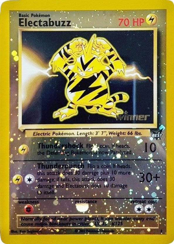Electabuzz - 1 [Winner] (001/009) (PR)