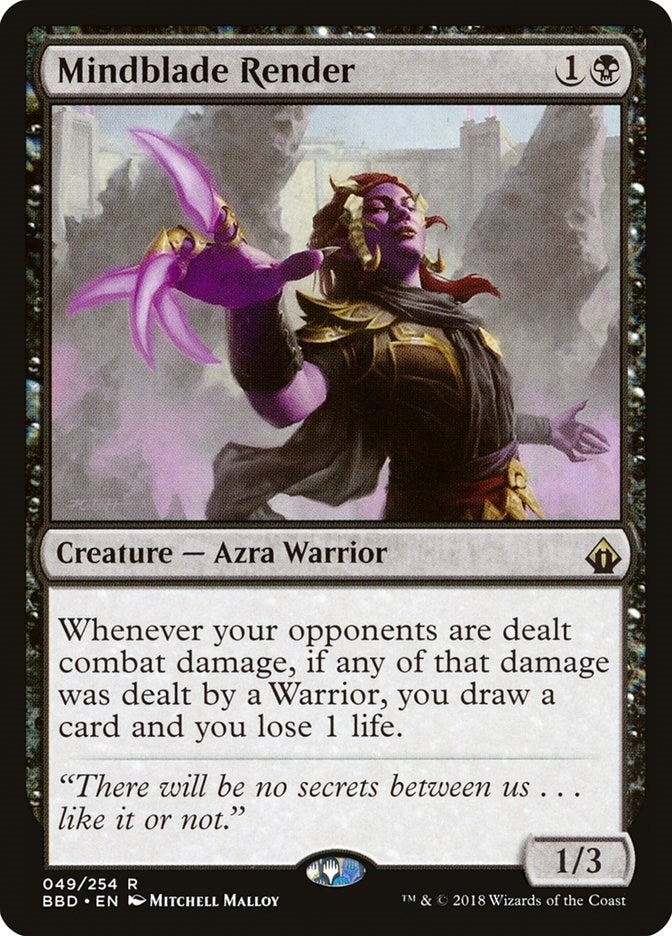 Image for Mindblade Render (49) (BBD) - Magic: The Gathering