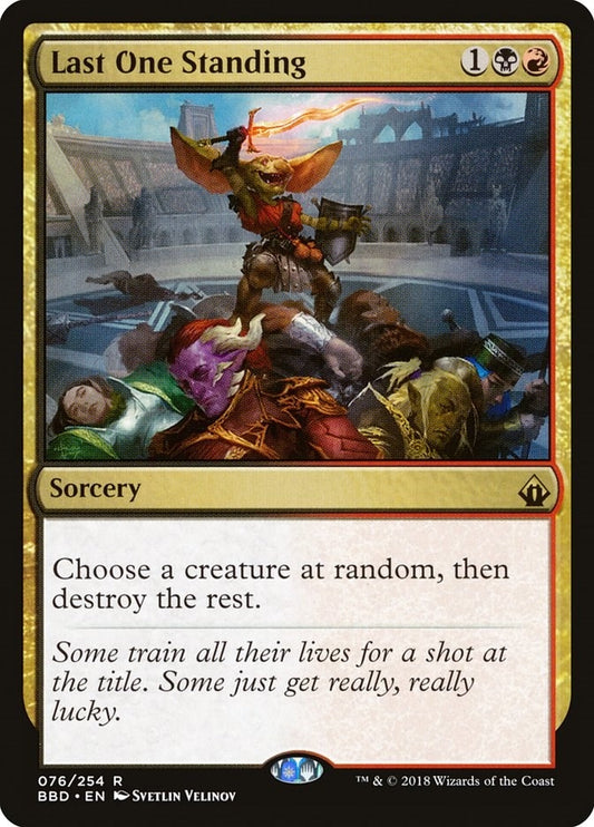 Image for Last One Standing (76) (BBD) - Magic: The Gathering