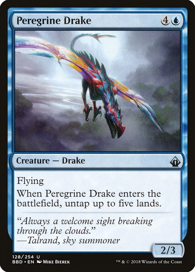 Image for Peregrine Drake (128) (BBD) - Magic: The Gathering