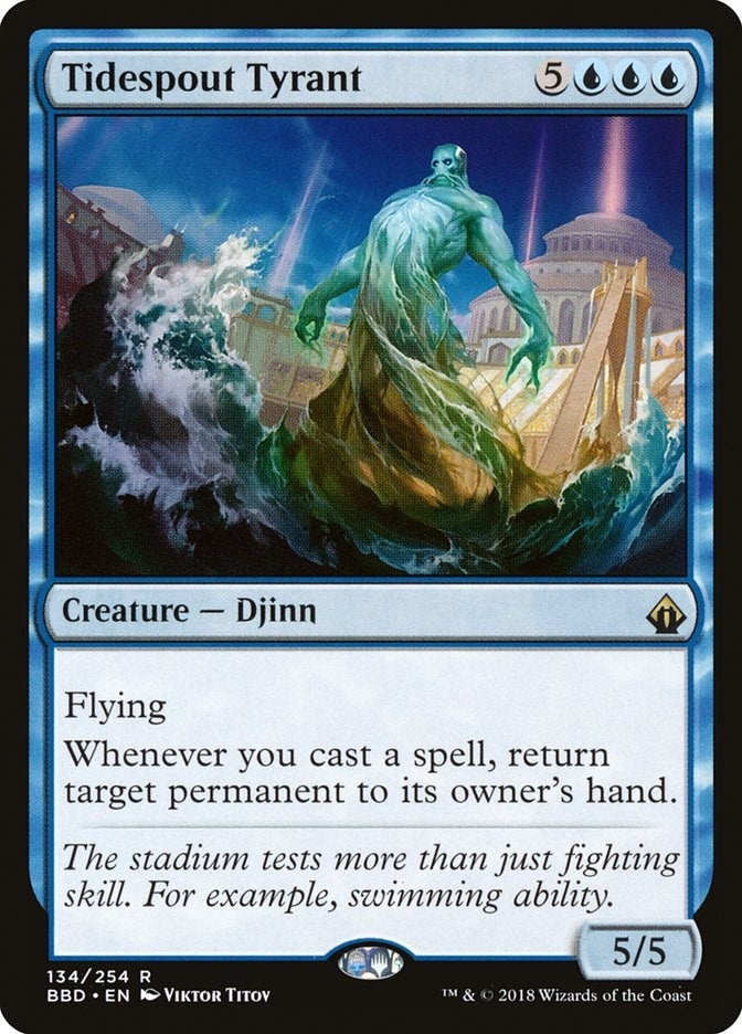 Image for Tidespout Tyrant (134) (BBD) - Magic: The Gathering