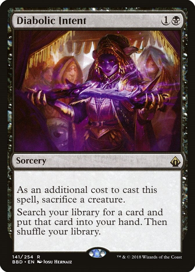 Image for Diabolic Intent (141) (BBD) - Magic: The Gathering