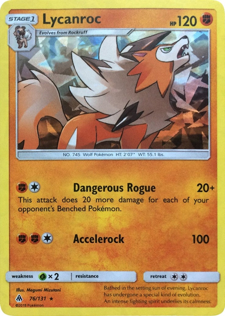 Lycanroc - 76/131 (SM Forbidden Light) (076/131) (PR)