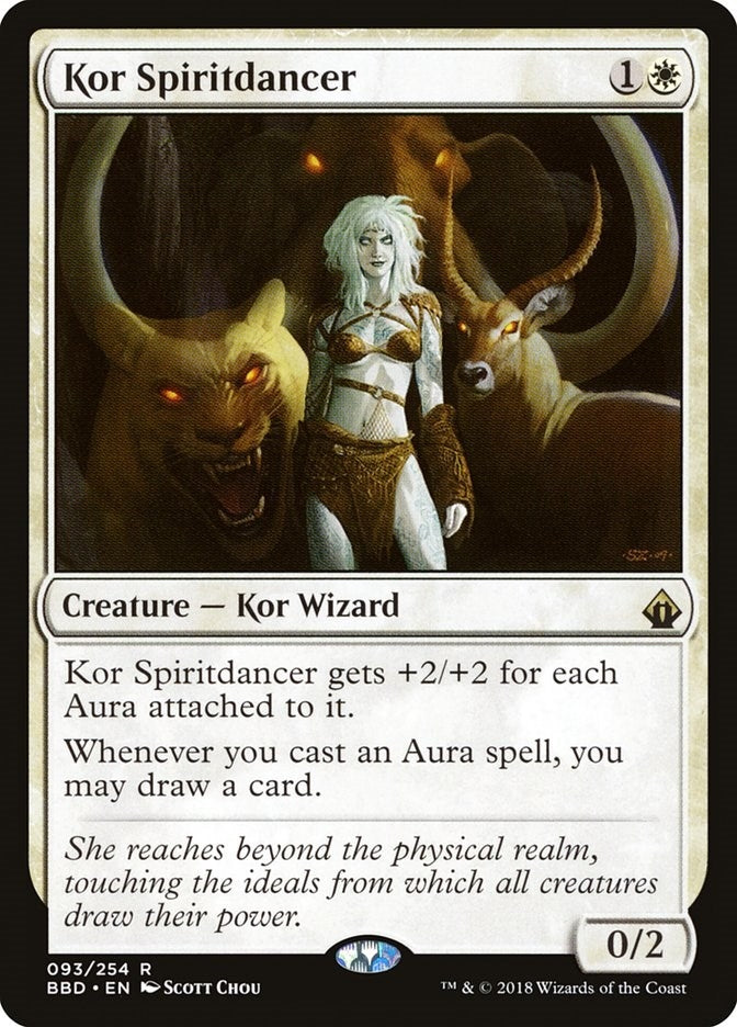 Image for Kor Spiritdancer (93) (BBD) - Magic: The Gathering
