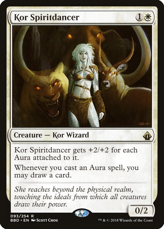 Image for Kor Spiritdancer (93) (BBD) - Magic: The Gathering