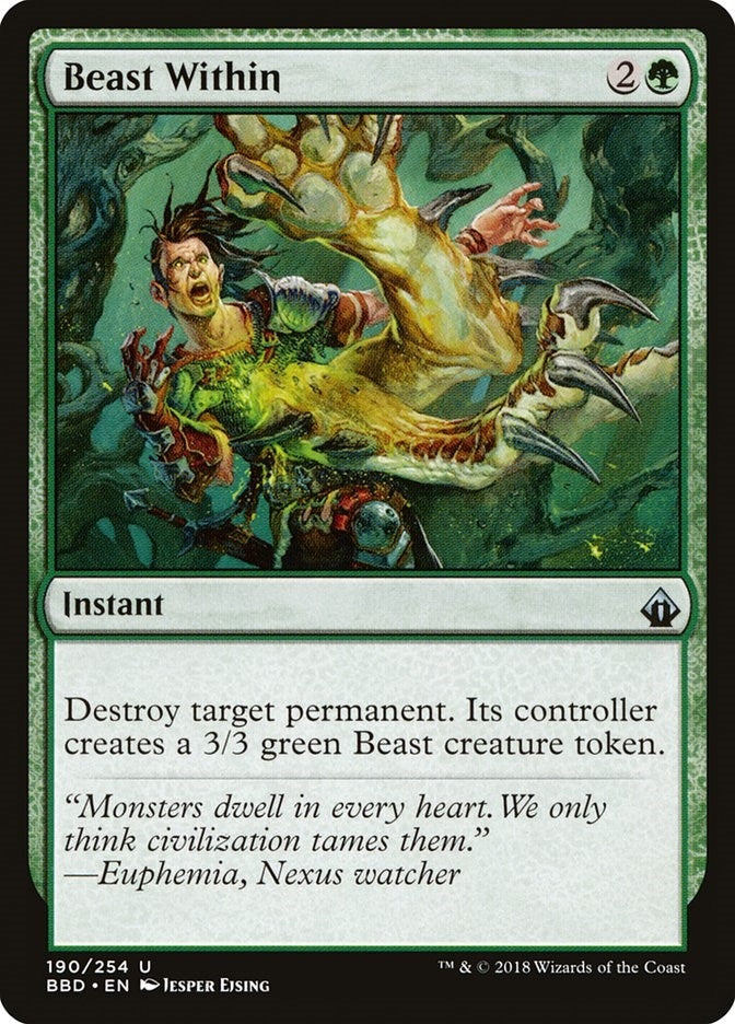 Image for Beast Within (190) (BBD) - Magic: The Gathering