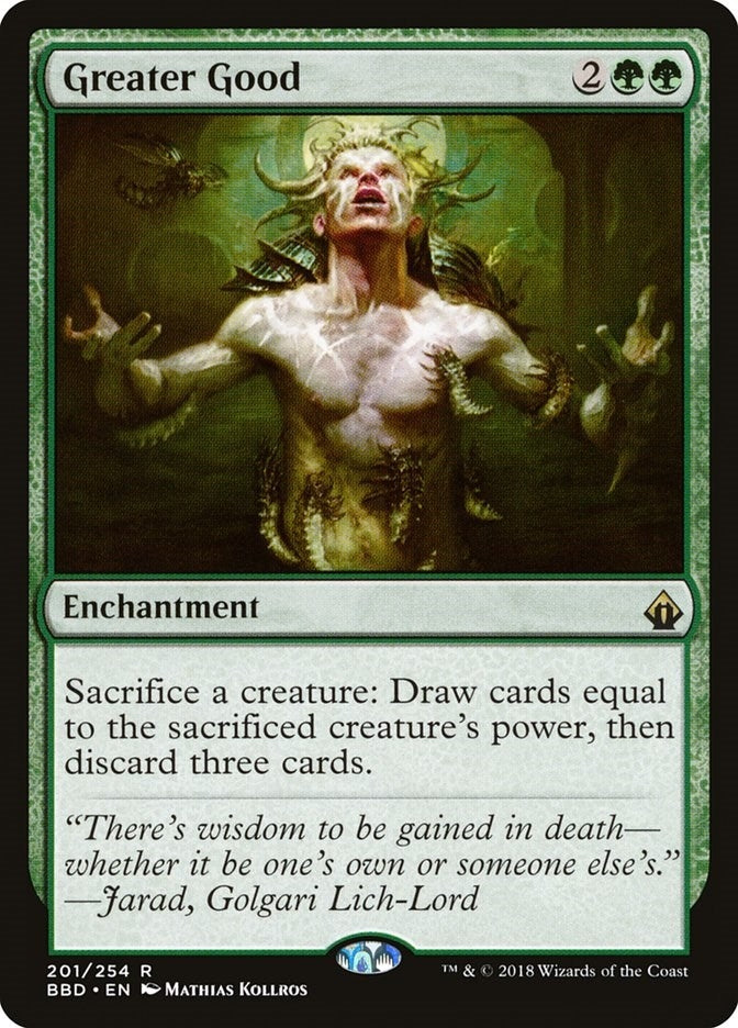 Image for Greater Good (201) (BBD) - Magic: The Gathering