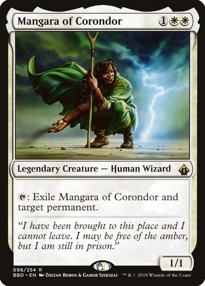 Image for Mangara of Corondor (98) (BBD) - Magic: The Gathering