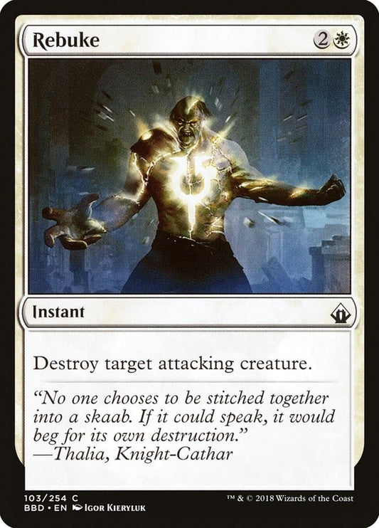 Rebuke (103) (BBD)