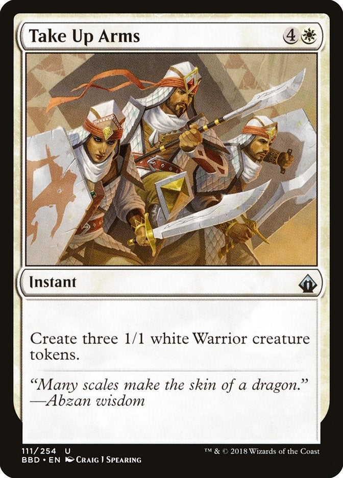 Take Up Arms (111) (BBD)