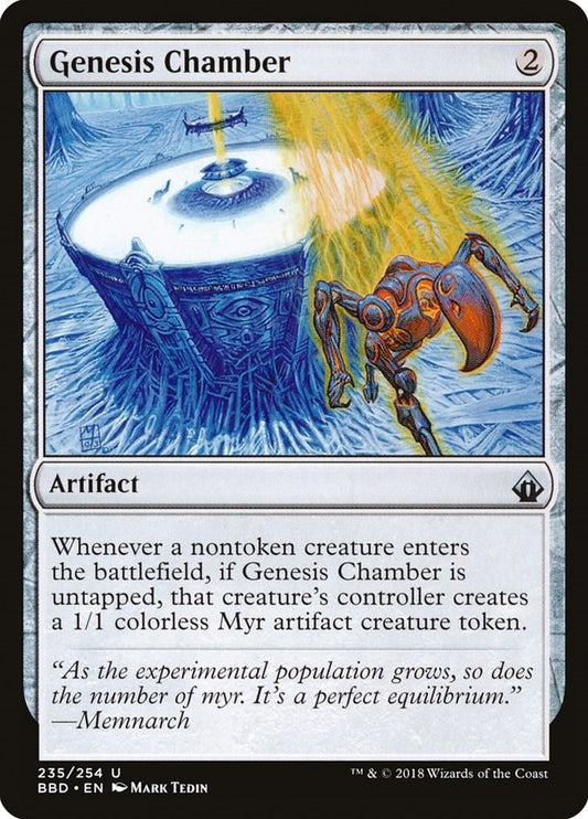 Image for Genesis Chamber (235) (BBD) - Magic: The Gathering