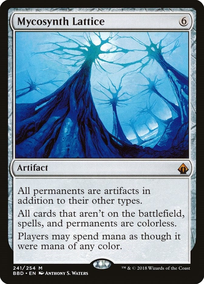 Image for Mycosynth Lattice (241) (BBD) - Magic: The Gathering