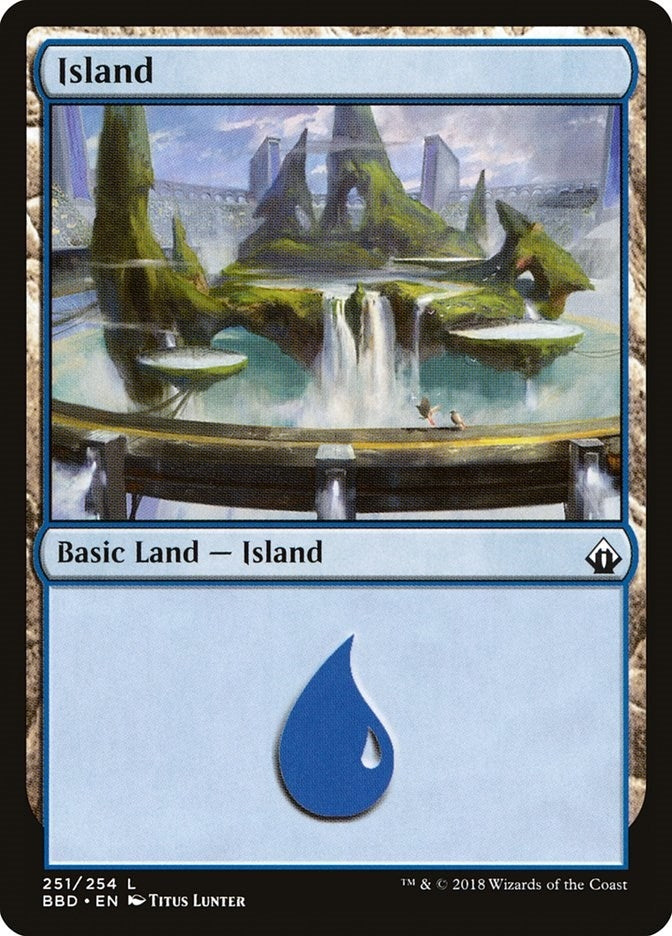 Image for Island (251) (BBD) - Magic: The Gathering