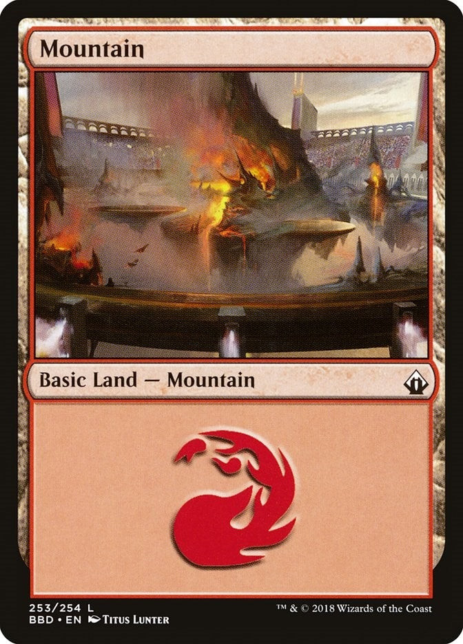 Image for Mountain (253) (BBD) - Magic: The Gathering