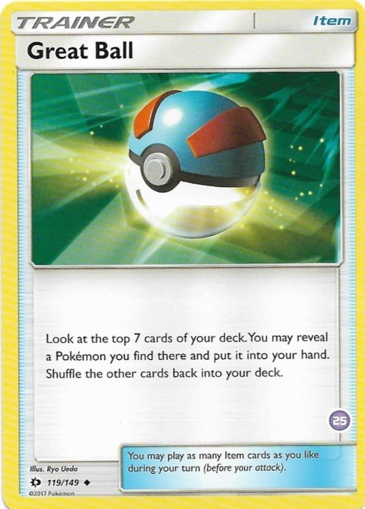 Great Ball (25) (Alolan Sandslash Half-Deck) (119/149) (SMK2)