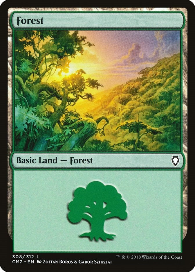 Image for Forest (308) (308) (CM2) - Magic: The Gathering