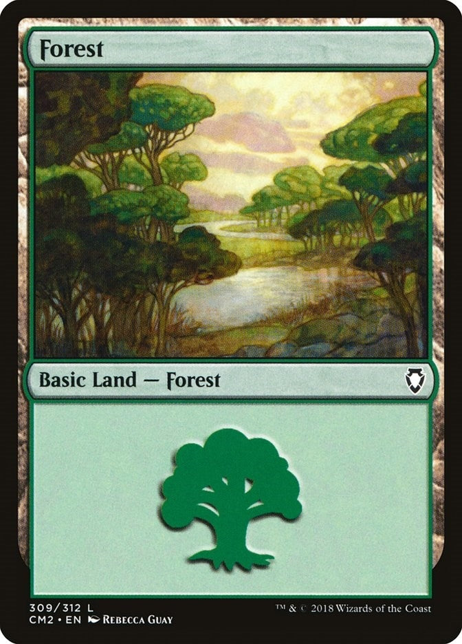 Image for Forest (309) (309) (CM2) - Magic: The Gathering