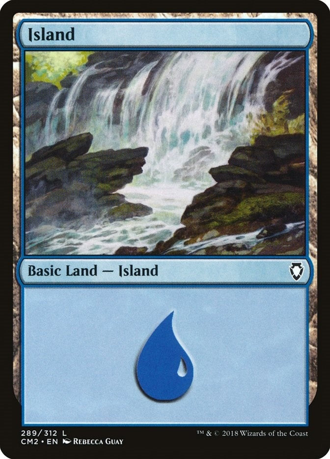 Image for Island (289) (289) (CM2) - Magic: The Gathering