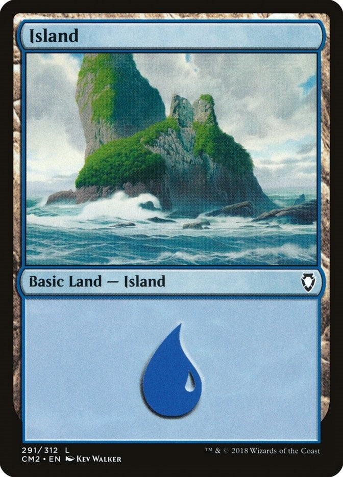 Image for Island (291) (291) (CM2) - Magic: The Gathering