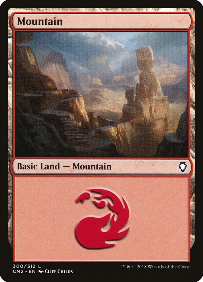 Image for Mountain (300) (300) (CM2) - Magic: The Gathering