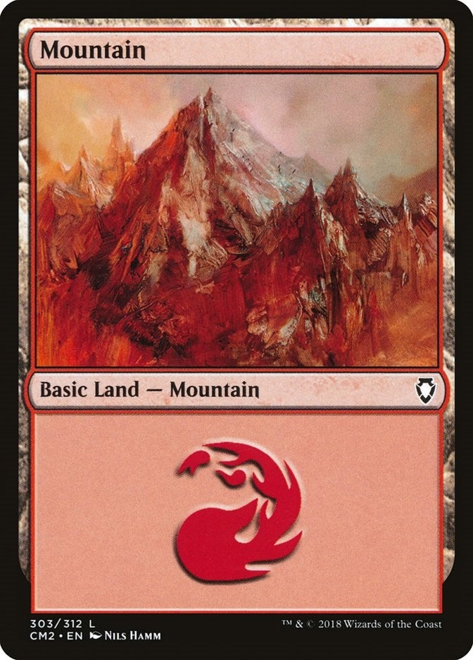Image for Mountain (303) (303) (CM2) - Magic: The Gathering