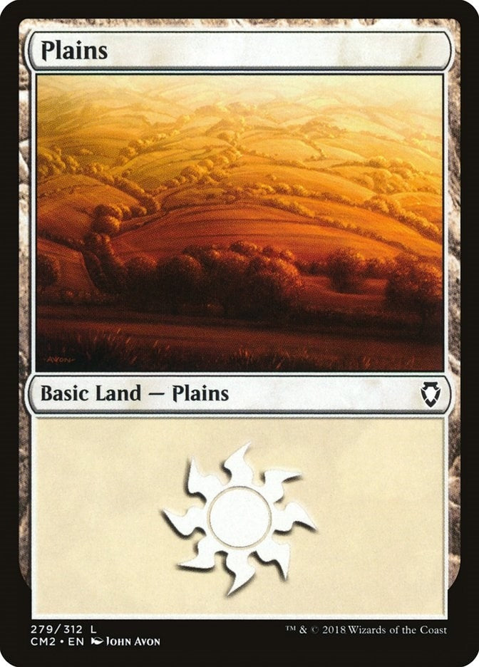 Image for Plains (279) (279) (CM2) - Magic: The Gathering