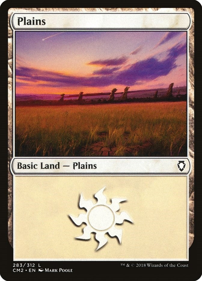 Image for Plains (283) (283) (CM2) - Magic: The Gathering