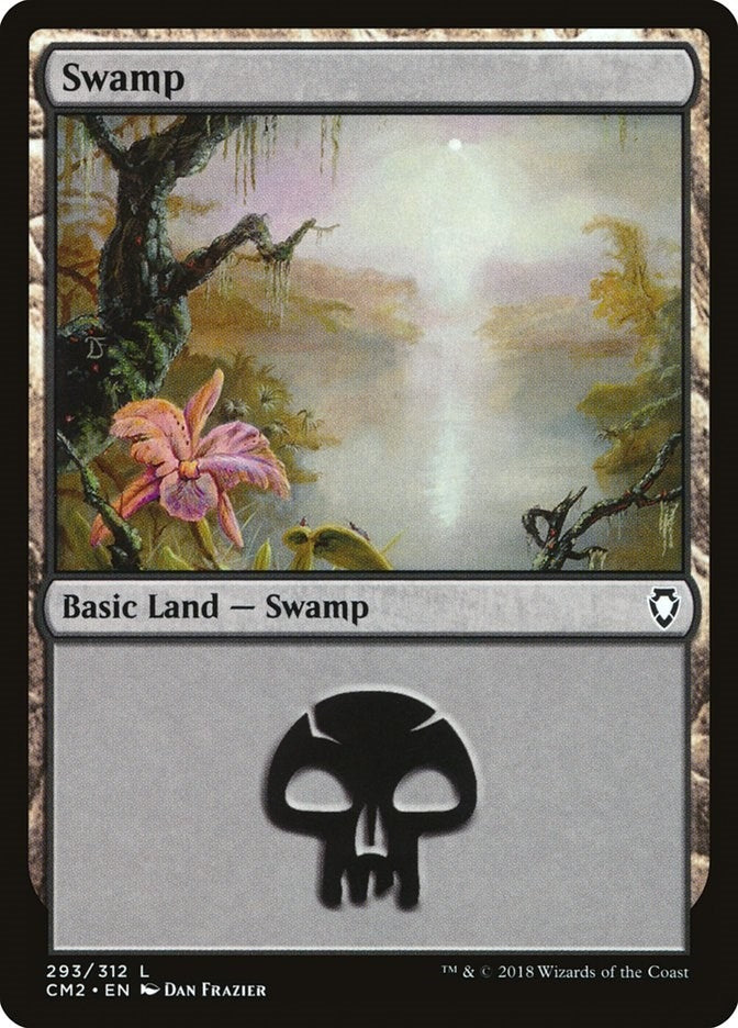 Image for Swamp (293) (293) (CM2) - Magic: The Gathering