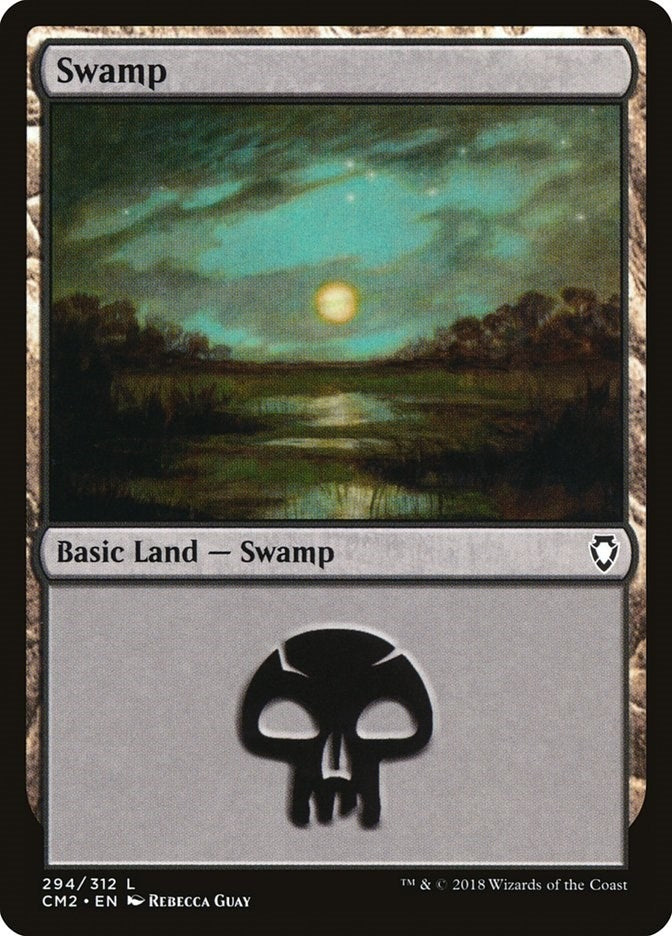 Image for Swamp (294) (294) (CM2) - Magic: The Gathering