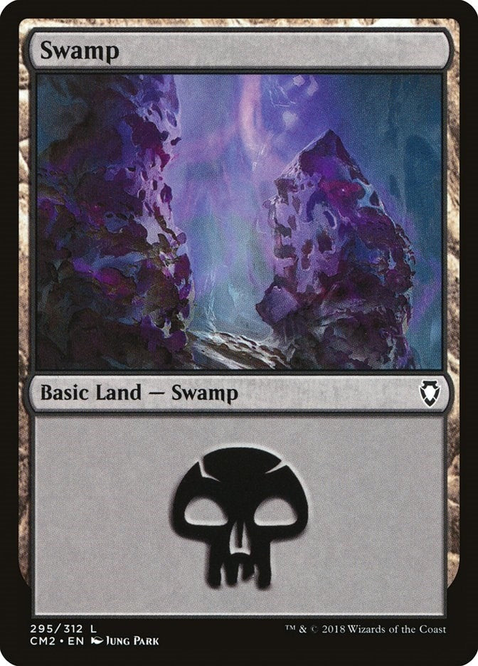 Image for Swamp (295) (295) (CM2) - Magic: The Gathering