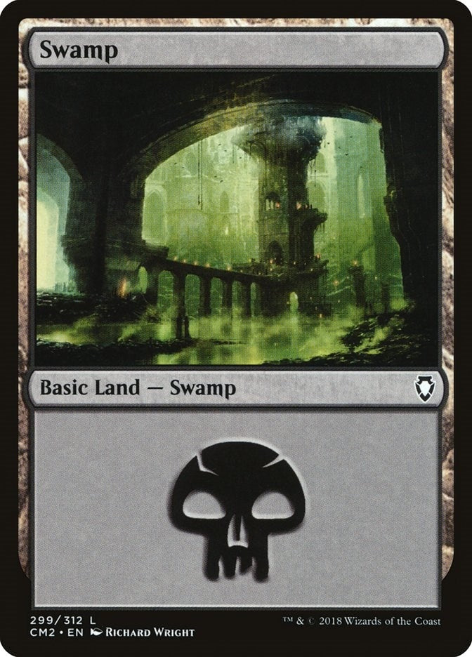 Image for Swamp (299) (299) (CM2) - Magic: The Gathering