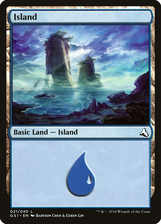 Image for Island (21) (GS1) - Magic: The Gathering