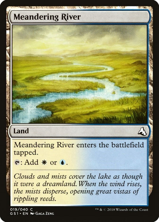 Image for Meandering River (19) (GS1) - Magic: The Gathering