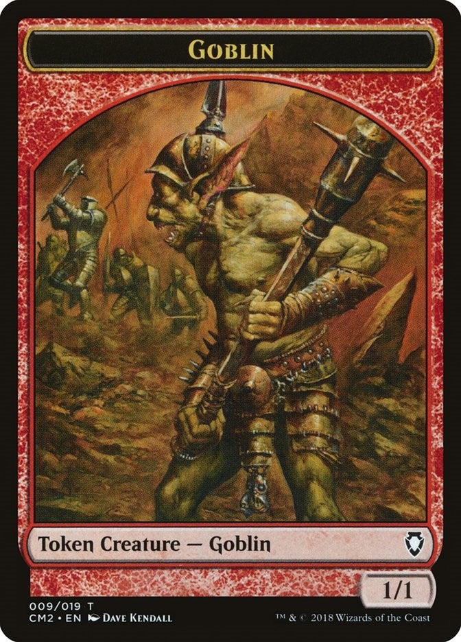 Image for Goblin Token (9) (CM2) - Magic: The Gathering