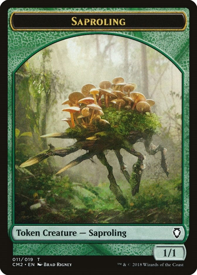 Image for Saproling Token (11) (CM2) - Magic: The Gathering
