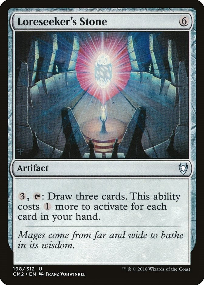 Image for Loreseeker's Stone (198) (CM2) - Magic: The Gathering
