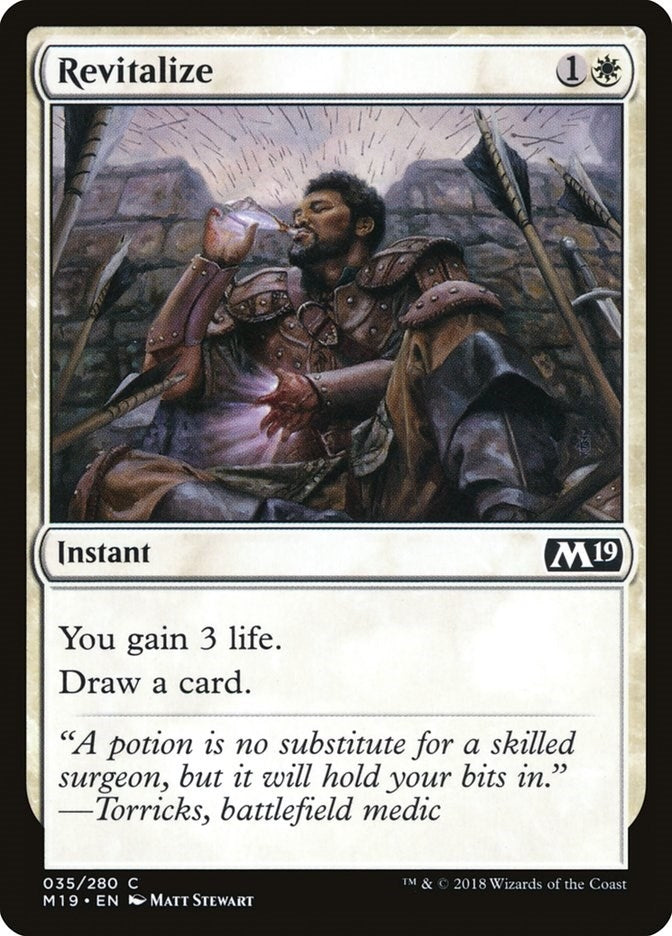 Image for Revitalize (35) (M19) - Magic: The Gathering