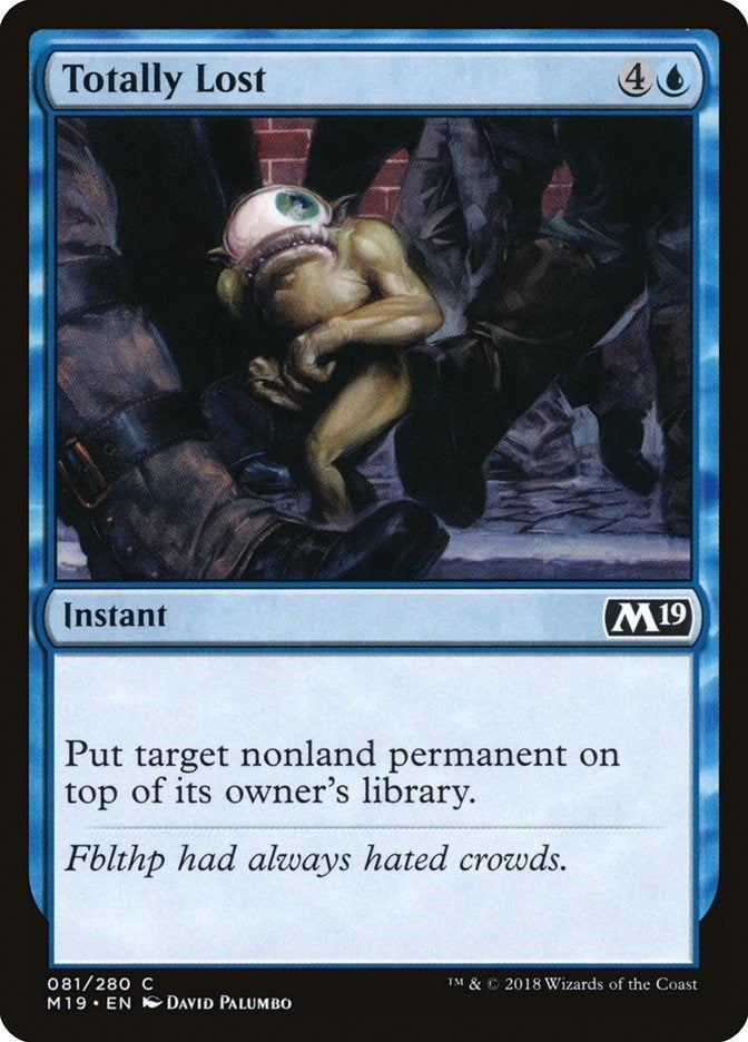 Image for Totally Lost (81) (M19) - Magic: The Gathering