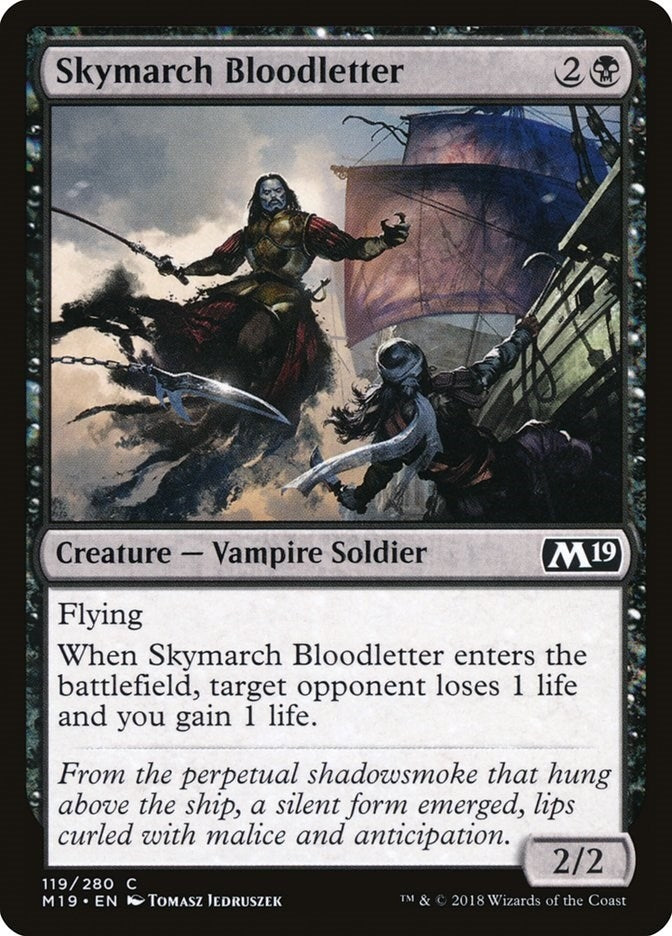 Image for Skymarch Bloodletter (119) (M19) - Magic: The Gathering
