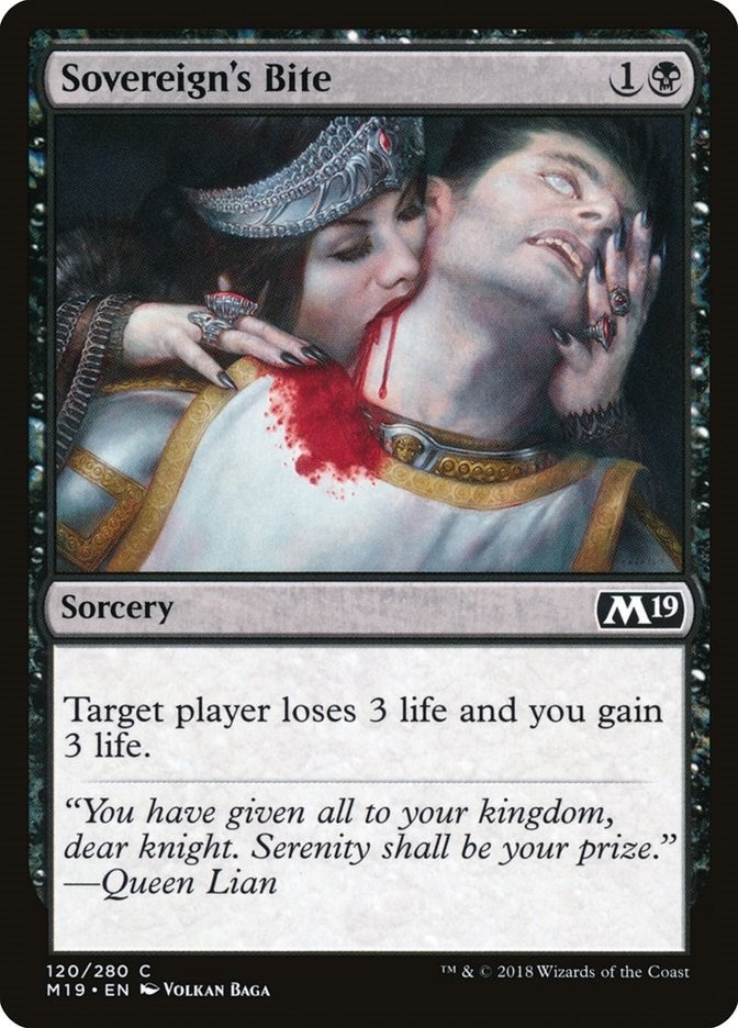 Image for Sovereign's Bite (120) (M19) - Magic: The Gathering