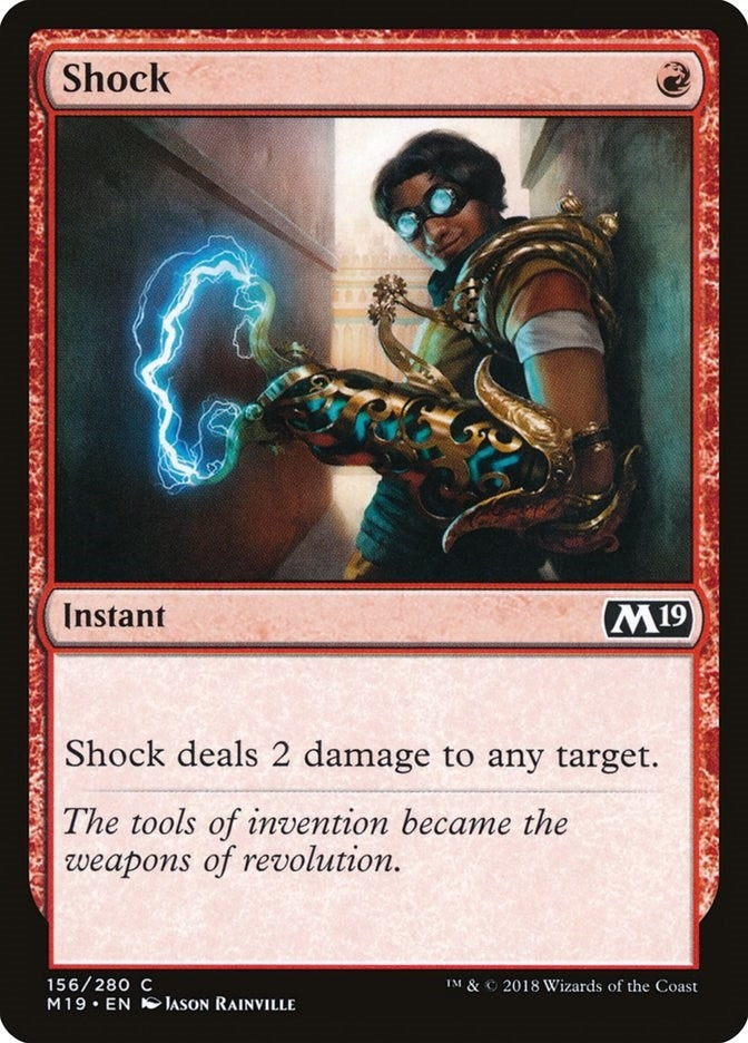 Image for Shock (156) (M19) - Magic: The Gathering